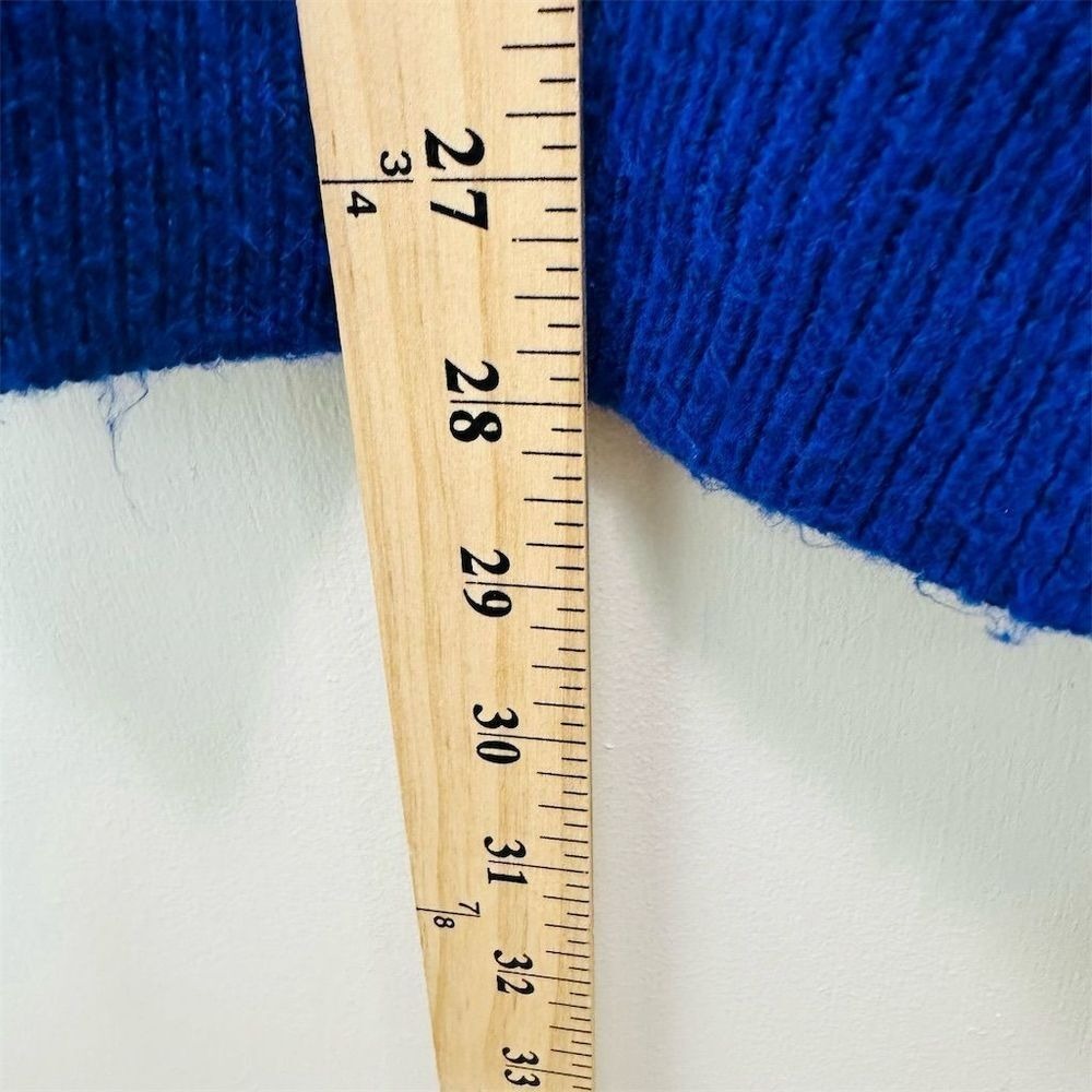 NWT Liz‎ Claiborne Women's 2XL Blue Half-Zip Pullover Sweater Long Sleeve - Picture 8 of 8